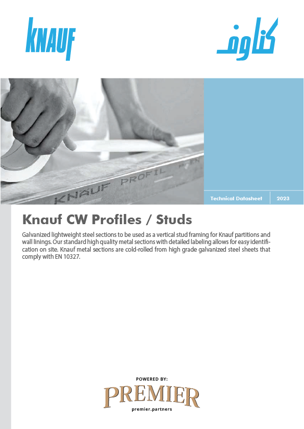 Knauf CW Profiles