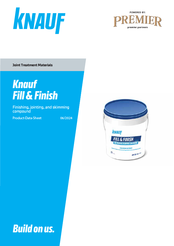 Knauf Fill and Finish