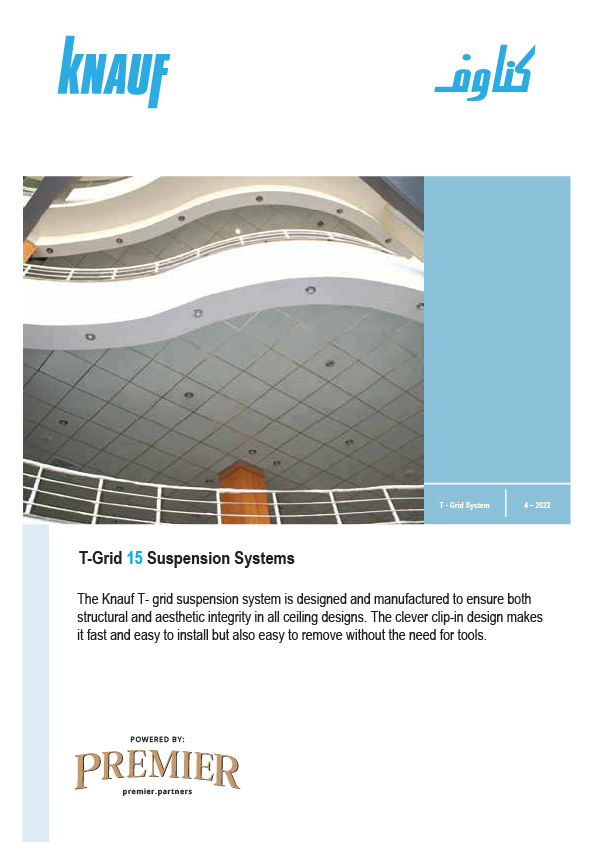 Knauf T-Grid 15 Suspension System